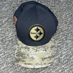 NFL Pittsburgh Steelers Military New Era Hat